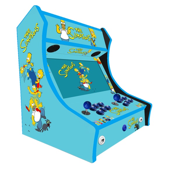 2 Player Bartop Arcade Machine -  The Simpsons